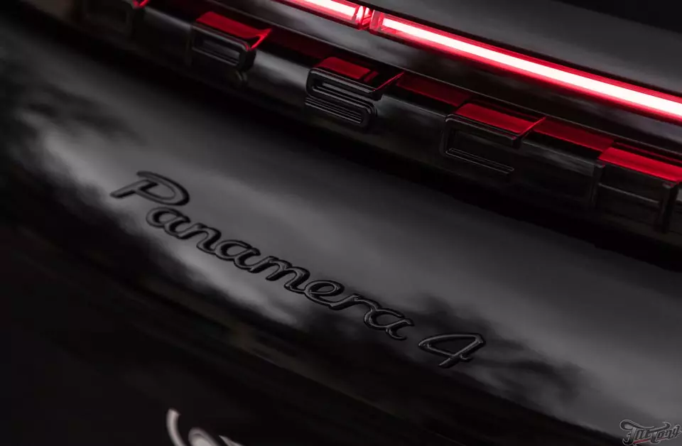 Porsche Panamera new. Окрас дисков в черный глянец и антихром!